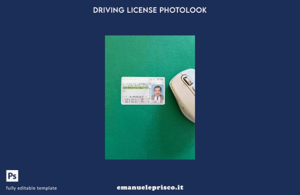 modello FRONTALE photolook Japan DL in stile verificato
